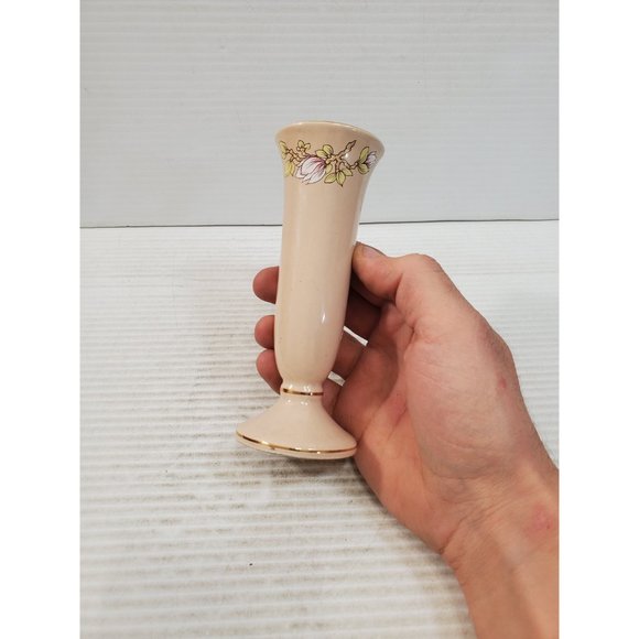 Vintage Porcelain Vase - Floral - Trim - Mangolia - sadler England - Picture 4 of 10